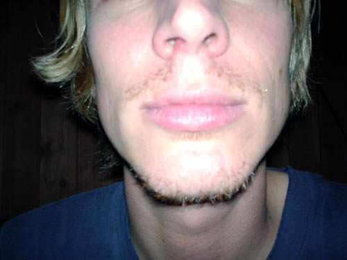 comedy facial hair