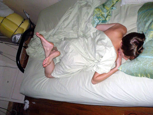asleep + meredith