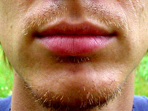comedy facial hair
