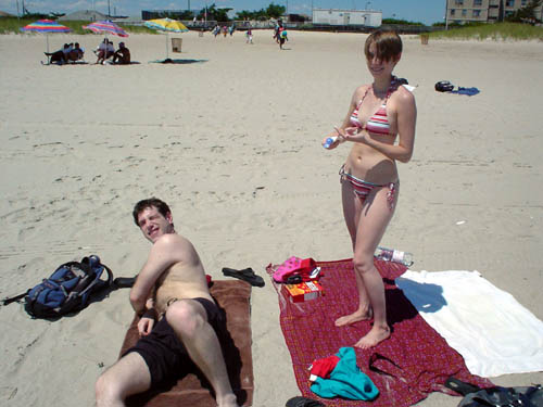 beach + fatty