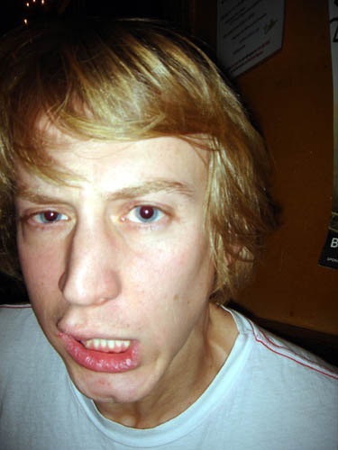 me + ugly face