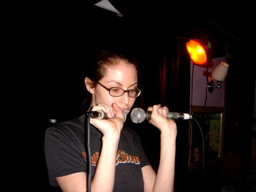 karaoke + amanda