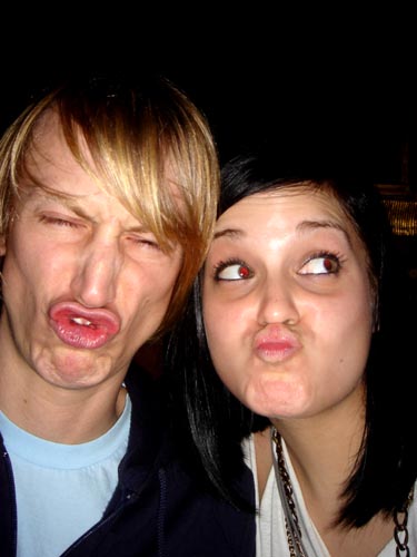 leigh, me
