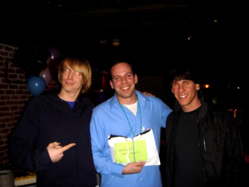 dens, josh newman, me