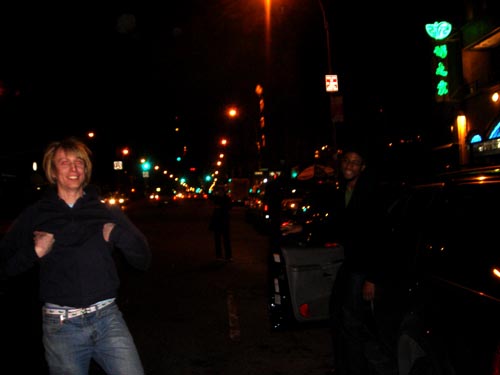 me + strangers