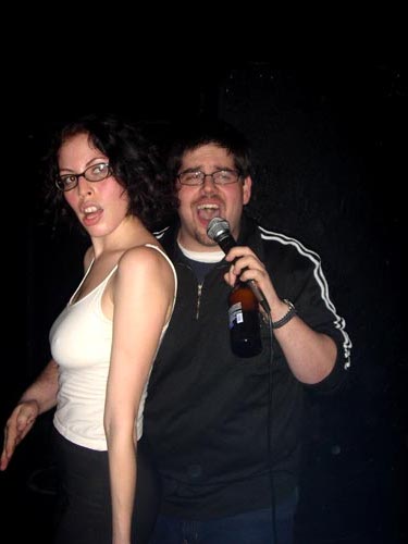 karaoke + amanda