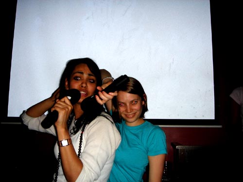 karaoke + meredith