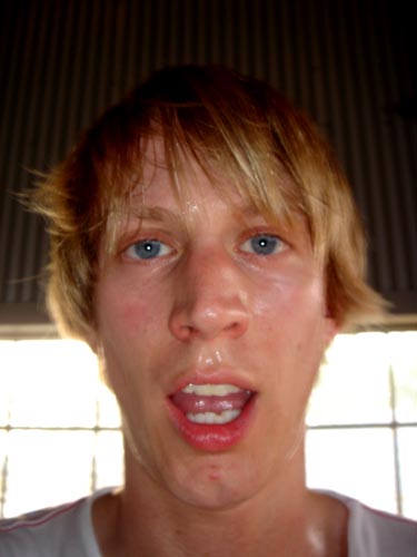 sweaty