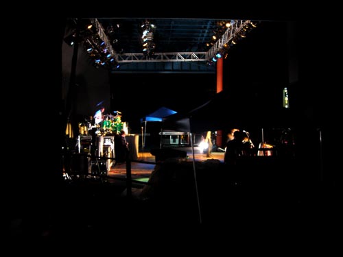 backstage