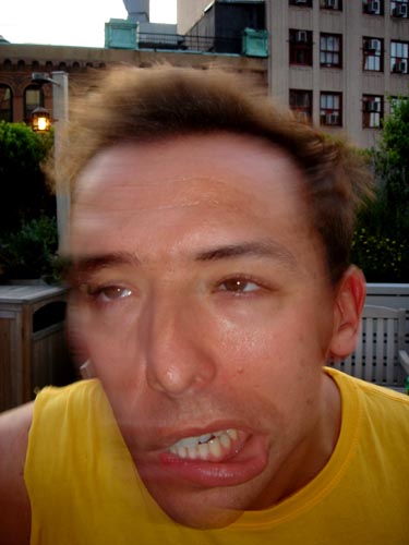 shake face