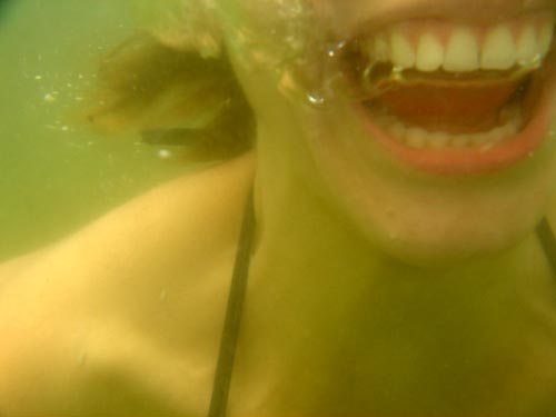 underwater