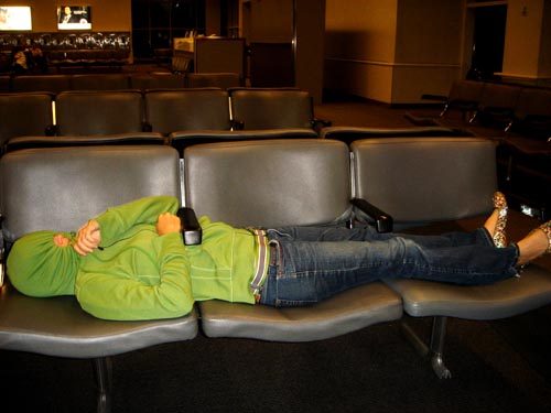 asleep + meredith