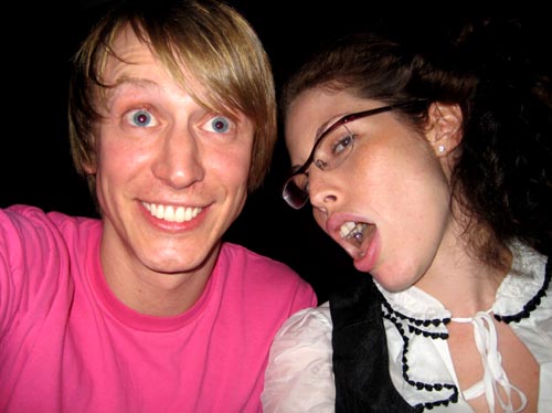 me + amanda