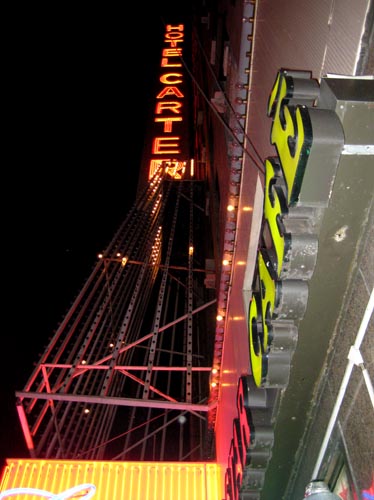 hotel + sign