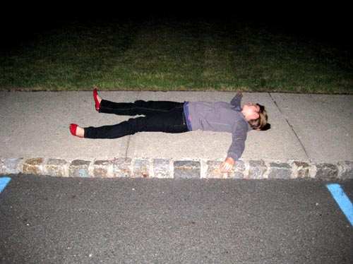 passed out