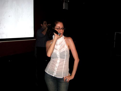 karaoke + amanda