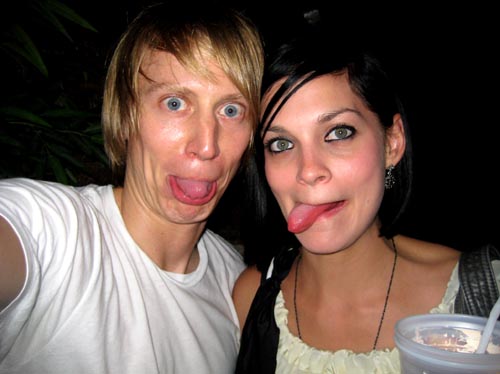 me + tongue