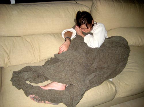 asleep + meredith