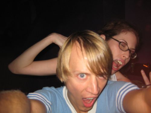 me + amanda