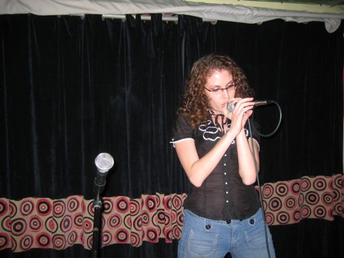 karaoke + amanda