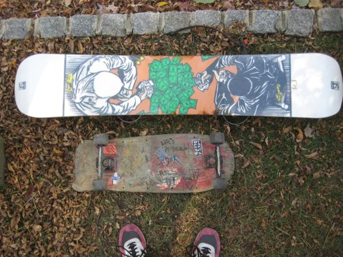 snowboard