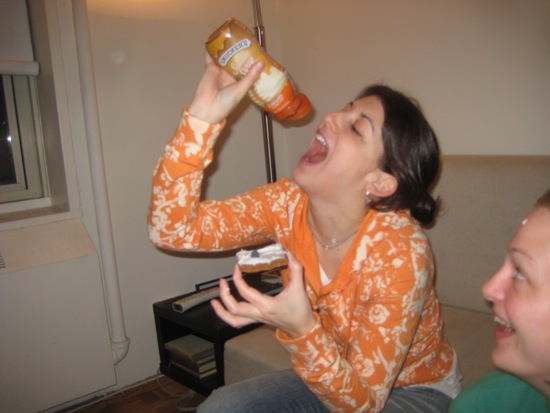 drink from the bottle