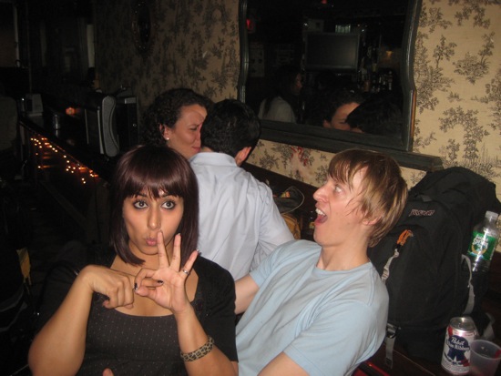 me + strangers