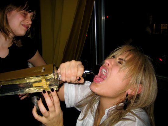 drink from the bottle