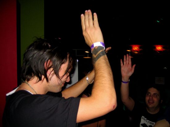 high five