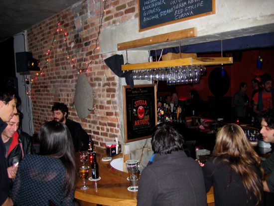 bar on a
