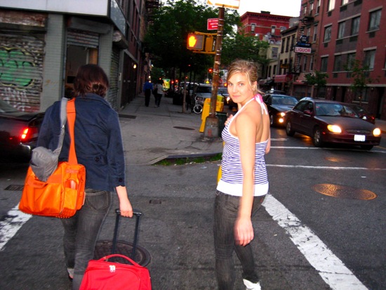 walking + catrinel