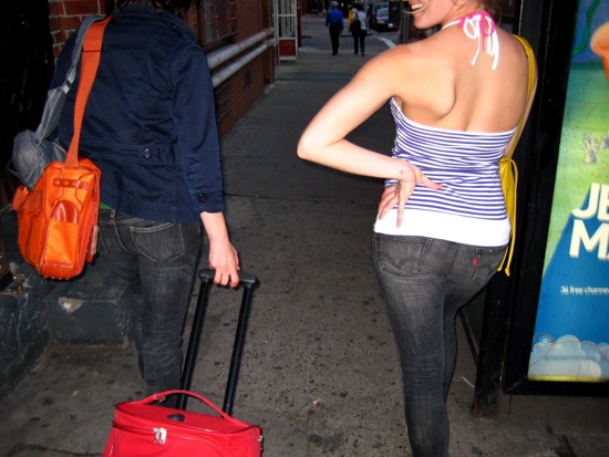 walking + catrinel