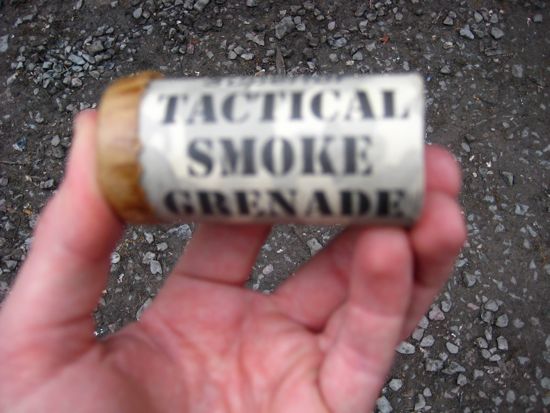 smoke grenade
