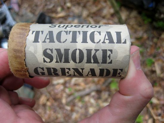 smoke grenade