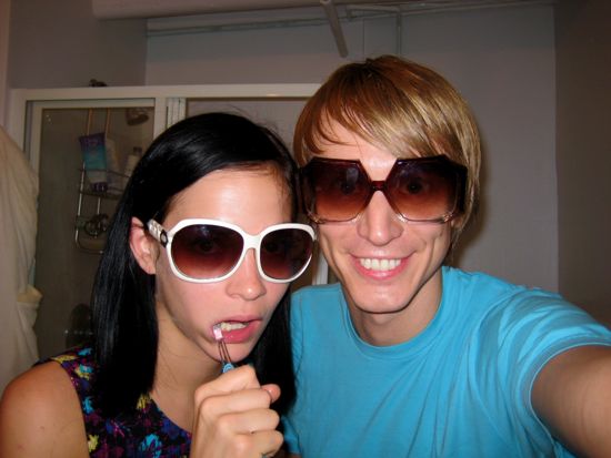 leigh, me
