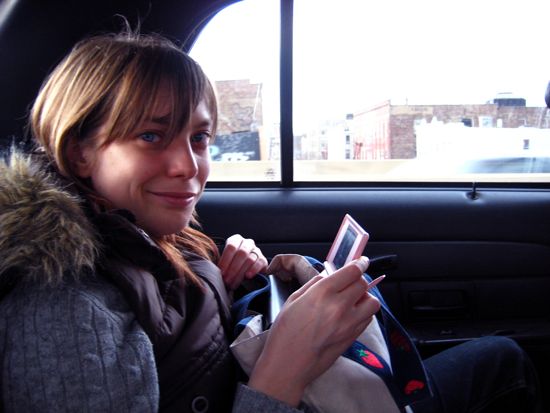 meredith + taxi