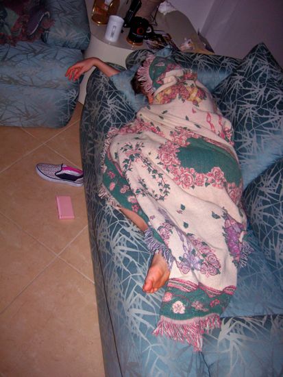 asleep