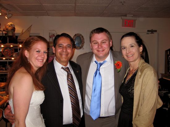 amy b, aunt sue, brett, uncle nalin