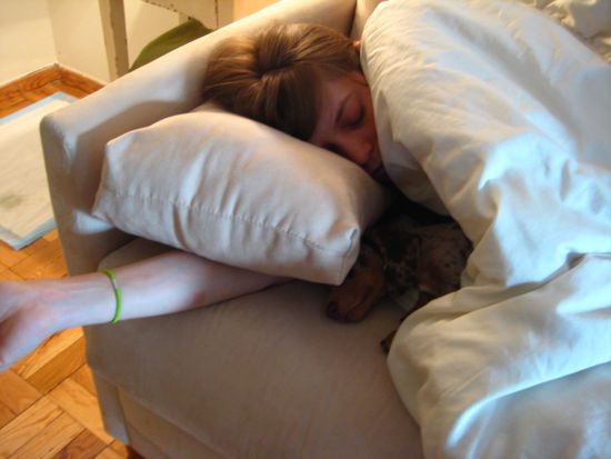 asleep