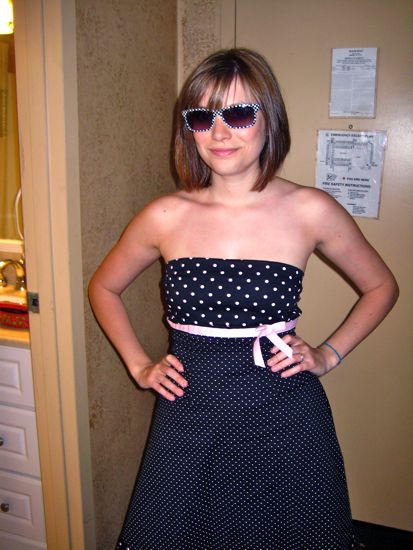 dressed up