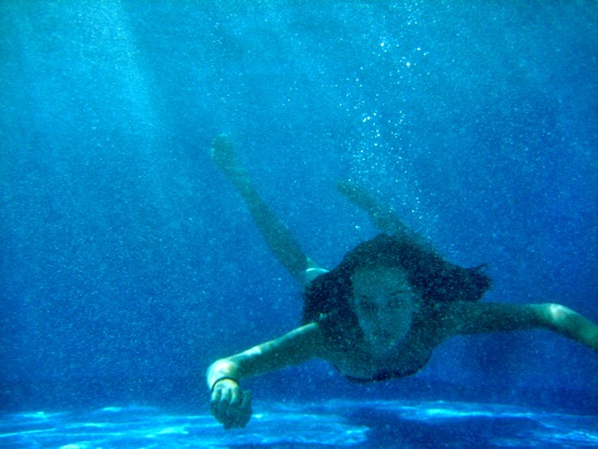 underwater