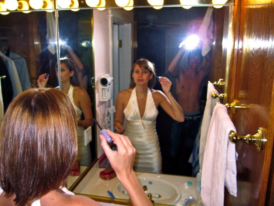 me + meredith + wedding