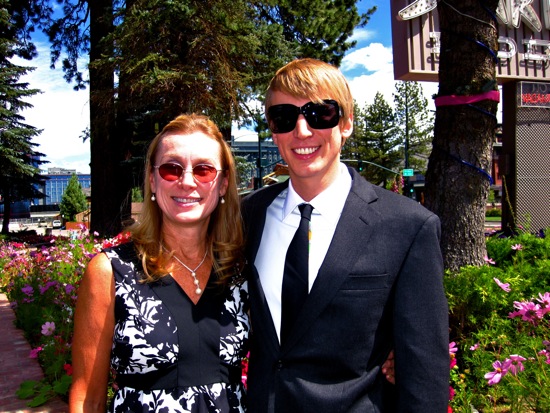 me + mom