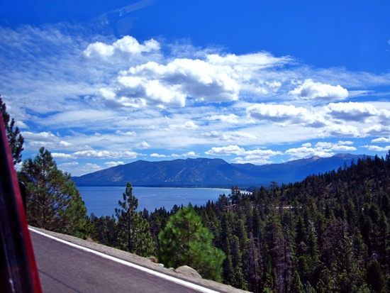 clouds + lake