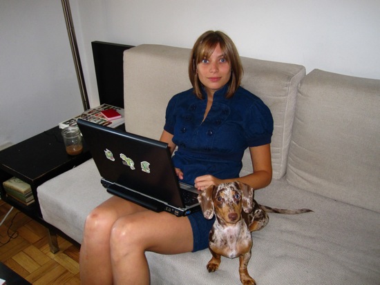 laptop + couch