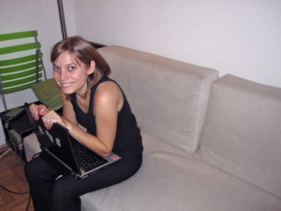 laptop + couch