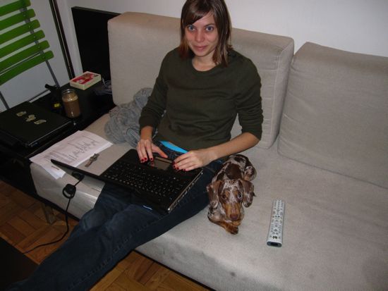 laptop + couch