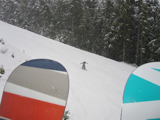 snowboard