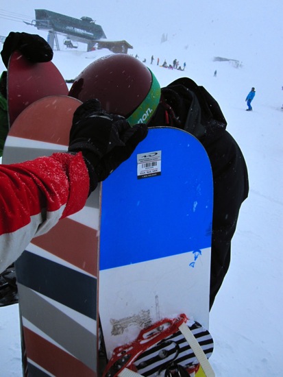 snowboard