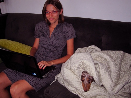 laptop + couch